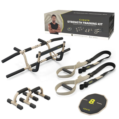 by Chris Hemsworth Strength Training Kit, Home Workout Equipment, 6 Piece Set + 3-Month Membership