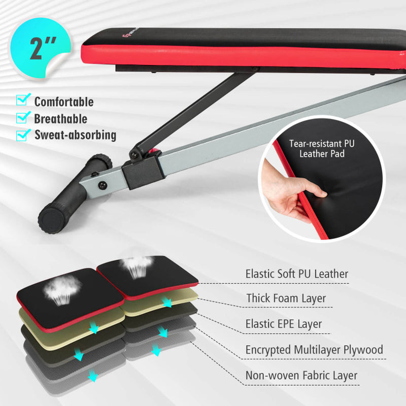 Multi-Function Weight Bench with Adjustable Backrest