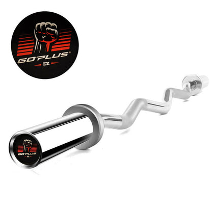 47 Inch Chrome Steel Home Gym Fitness Equipment Bar