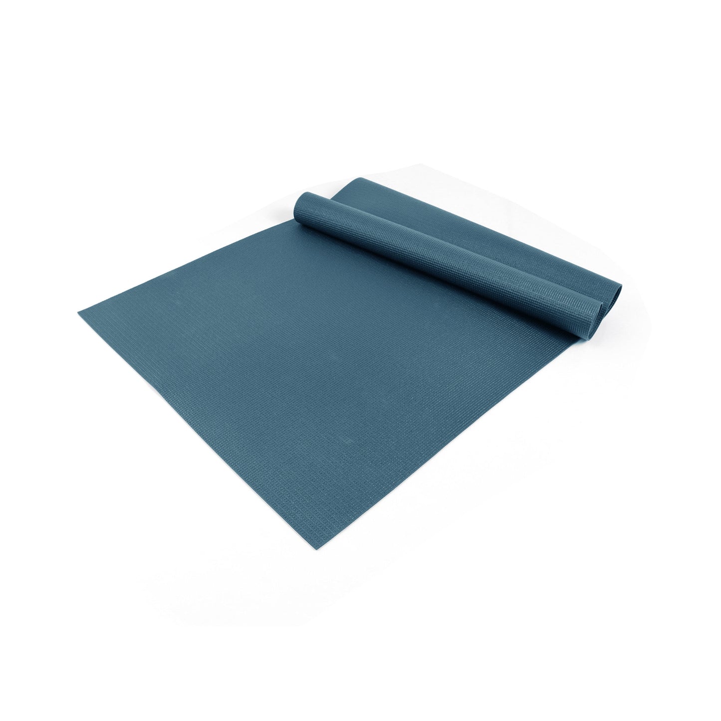 PVC Yoga Mat, 3Mm, Real Teal, 68Inx24In, Non Slip, Cushioning for Support and Stability